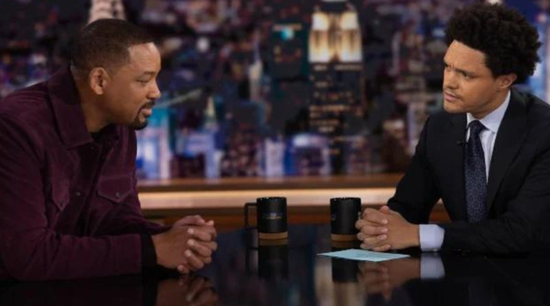 Will Smith interviewed by Trevor Noah after Oscars slap